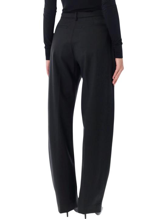 26FW 더 레이티스트 스트레이트 팬츠 TLWE3122W0206 T0002 BLACK - THE LATEST