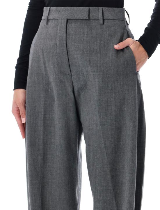 26FW 더 레이티스트 스트레이트 팬츠 TLWE3122W0206 T0379 GREY MELANGE - THE LATEST