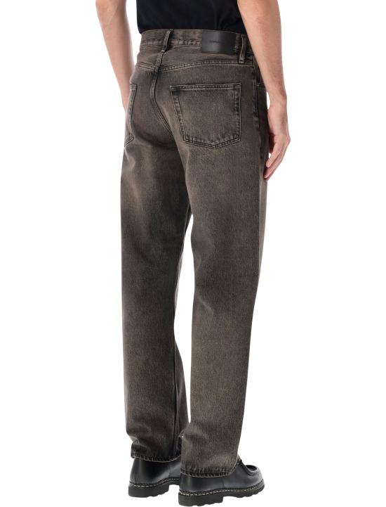 26FW 선플라워 스트레이트 팬츠 5203 712 BLACK WASH - SUNFLOWER