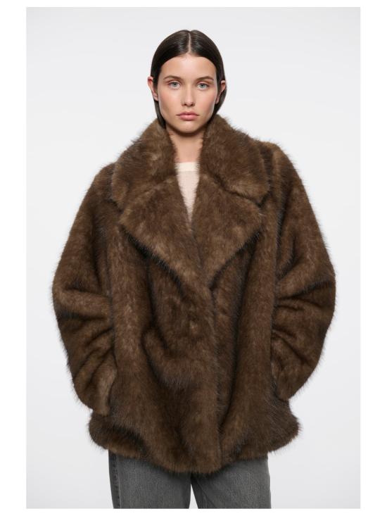 26FW 스탠드스튜디오 자켓 667759485 85110 GREY BROWN - STAND