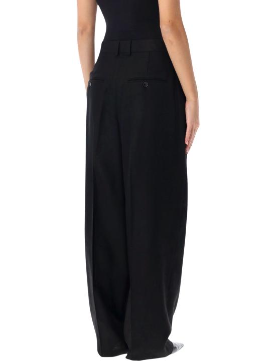 26FW 토템 스트레이트 팬츠 264WRB0397FB0472 001 BLACK - TOTEME