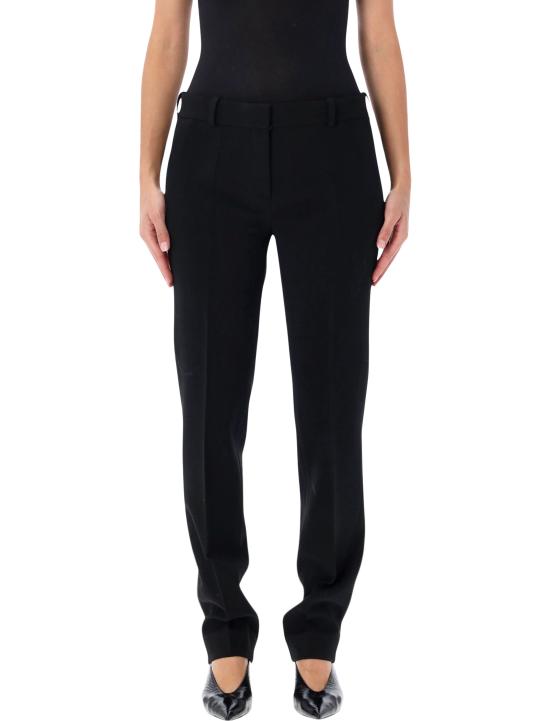 26FW 토템 스트레이트 팬츠 264WRB0220FB0718 001 BLACK
