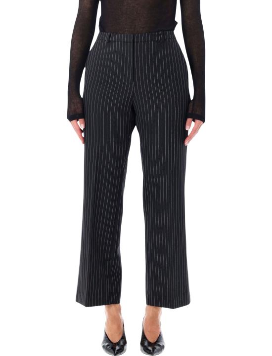 26FW 애니빙 스트레이트 팬츠 A0312454STR23 BLACKWHIT BLACK STRIPE