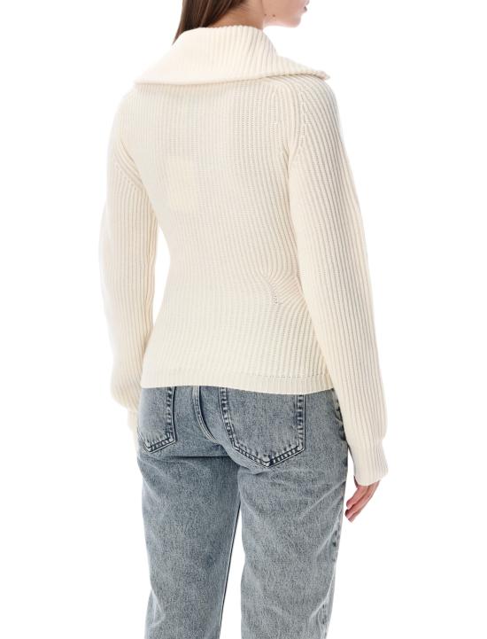 26FW 애니빙 스웨터 A0912747WHT02 ECRU - ANINE BING