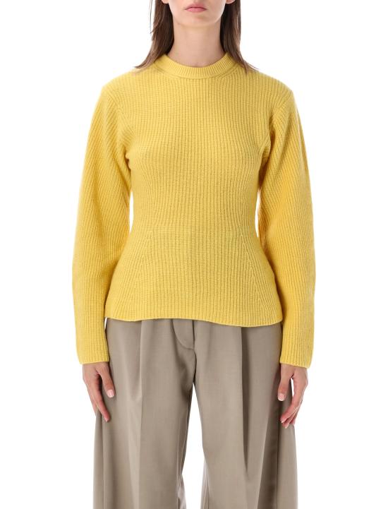 26FW 더 레이티스트 스웨터 TLW05000KIRF5 T0035 YELLOW