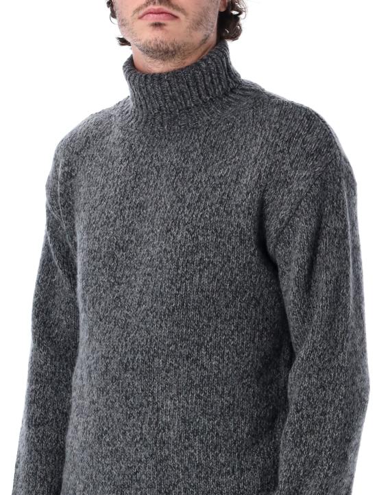 26FW 아워레가시 팝오버 터틀넥 슬럽 니트 M4263MA GW GREY WOOL - OUR LEGACY