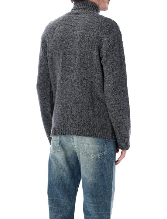 26FW 아워레가시 팝오버 터틀넥 슬럽 니트 M4263MA GW GREY WOOL - OUR LEGACY