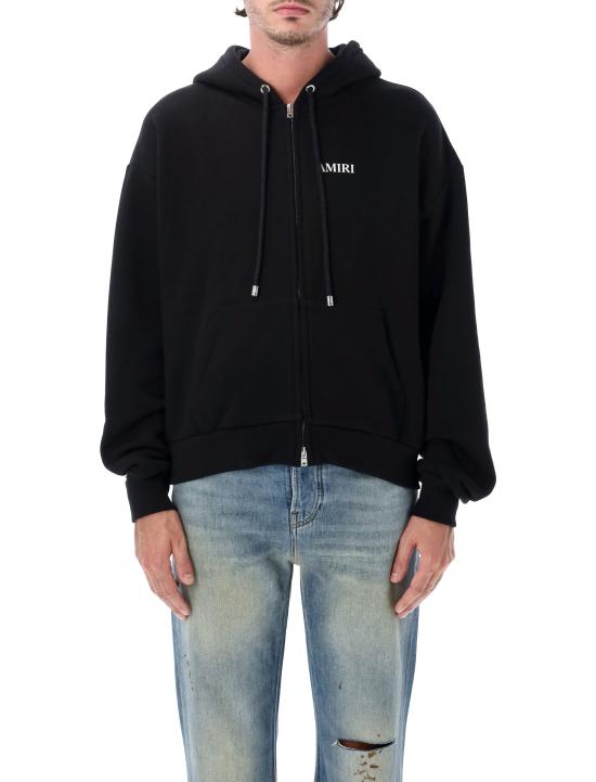 26FW 아미리 후드 티셔츠 AM326JR022 0002 BLACK