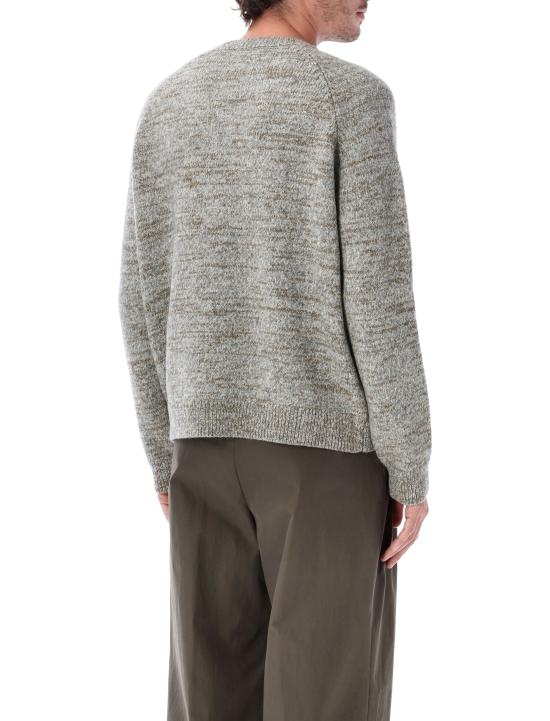 26FW 드리스 반 노튼 스웨터 2620212434748 800 MELANGE LT GREY - DRIES VAN NOTEN