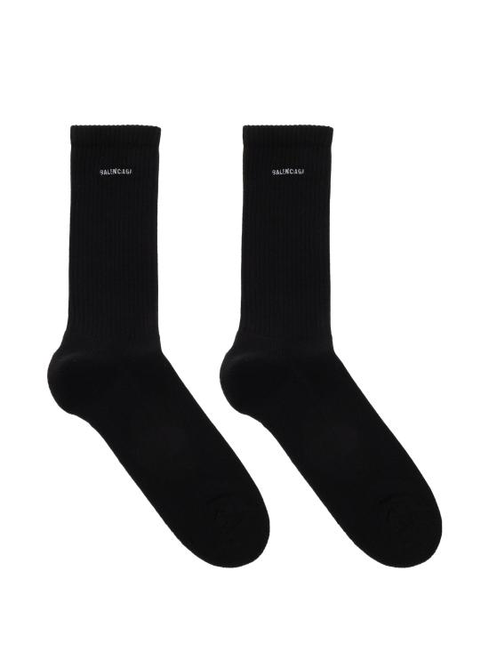 26FW 발렌시아가 양말 A00BSL4F1B5 1077 BLACKWHITE