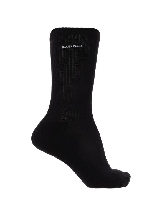 26FW 발렌시아가 양말 A00BSL4F1B5 1077 BLACKWHITE - BALENCIAGA