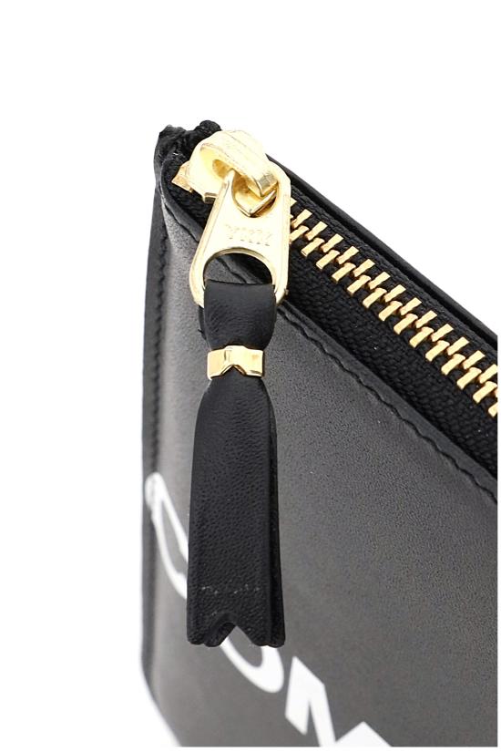 26FW 꼼데가르송 휴즈 로고 지갑 SA5100HL BLACK - COMME DES GARCONS