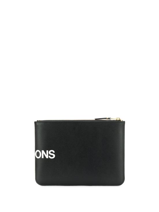 26FW 꼼데가르송 휴즈 로고 지갑 SA5100HL BLACK - COMME DES GARCONS