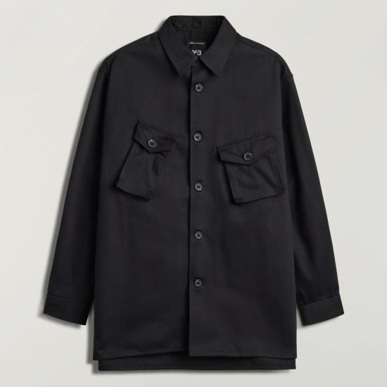 26FW 와이쓰리 긴팔 셔츠 KQ8565 BLACK