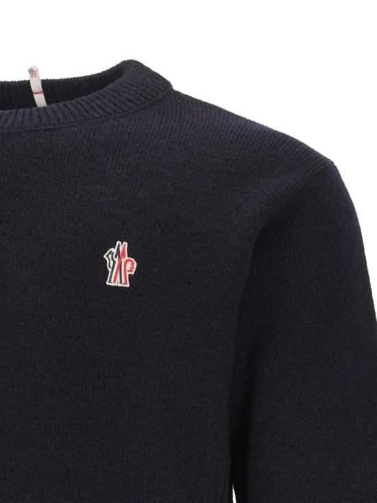 26FW 몽클레어 스웨터 L20979C00002N0561 74S DARKBLUE - MONCLER