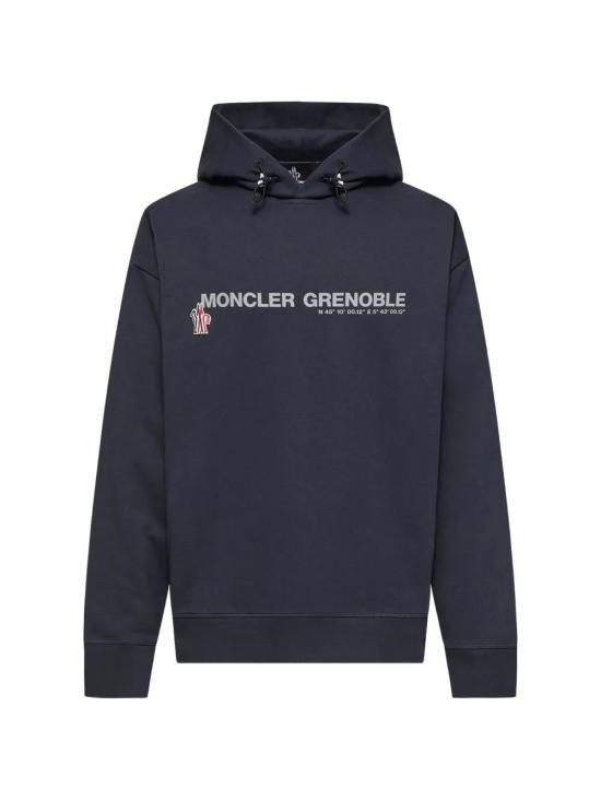 26FW 몽클레어 후드 티셔츠 L20978G0002080451 999 BLACK