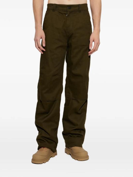 26FW 몽클레어 스트레이트 팬츠 L20972A00001599PE 833 OLIVE - MONCLER