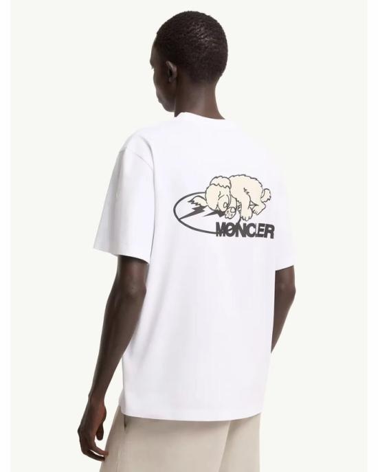 26FW 몽클레어 반팔 티셔츠 L209U8C0000289AZI 1 WHITE - MONCLER
