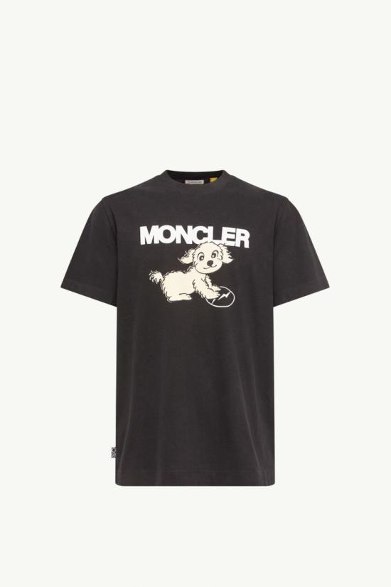 26FW 몽클레어 반팔 티셔츠 L209U8C0000289AZI 999 BLACK