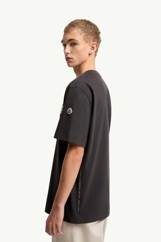 26FW 몽클레어 반팔 티셔츠 L209U8C0000289AZI 999 BLACK - MONCLER