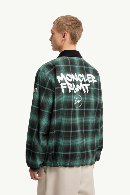 26FW 몽클레어 Fragment Ryūha 리버서블 셔츠 재킷 L209U1A00001N1124 F89 BRGHTGREN - MONCLER