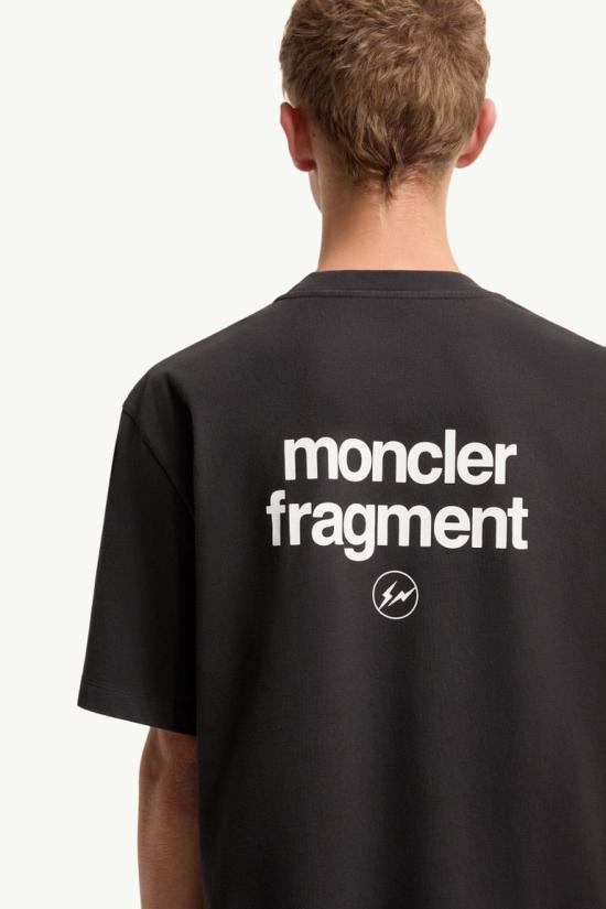26FW 몽클레어 반팔 티셔츠 L209U8C0000189AZI 999 BLACK - MONCLER