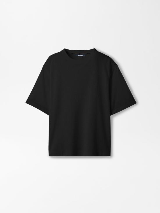 26FW 자크뮈스 반팔 티셔츠 26ETSM00578AJ00 990 BLACK