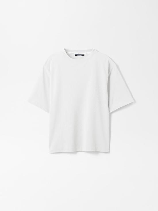 26FW 자크뮈스 반팔 티셔츠 26ETSM00578AJ00 100 WHITE