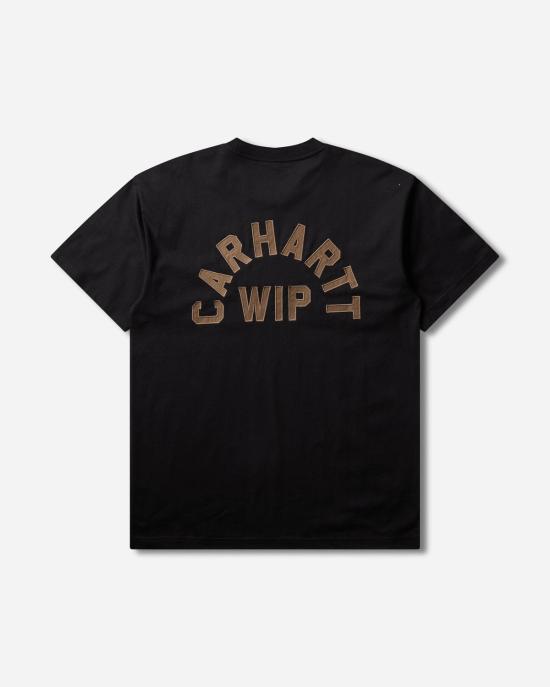 26FW 칼하트 WIP 반팔 티셔츠 I037255 3ZGXX BLACKWIPHB - CARHARTT WIP