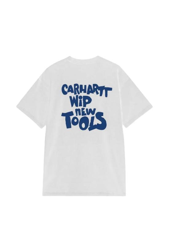26FW 칼하트 WIP 반팔 티셔츠 I037221 02XX WHITE - CARHARTT WIP
