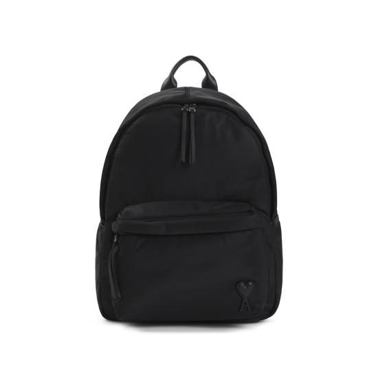 26FW 아미 나일론 마르셀 백팩 ULL728AW0001 BLACK