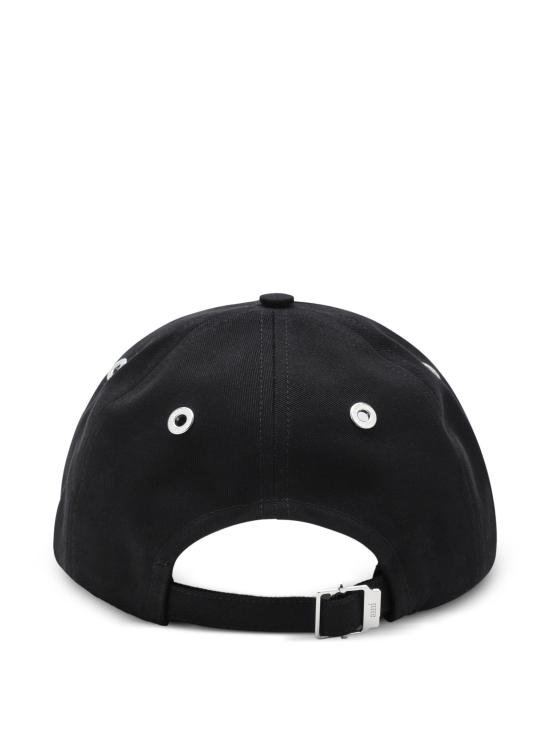 26FW 아미 코튼 ADC 자수 볼캡 UCP265AW0041 001 BLACK - AMI