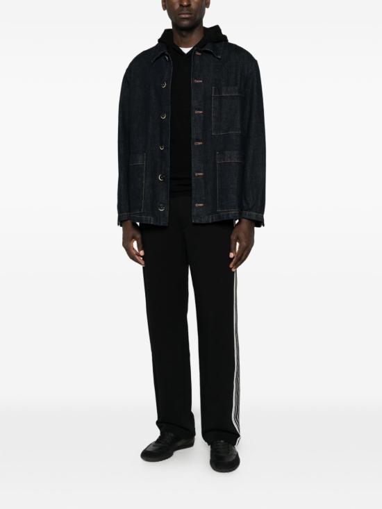 26FW 엠포리오 아르마니 스트레이트 팬츠 EM006884AF13713UC001 BLACK - EMPORIO ARMANI