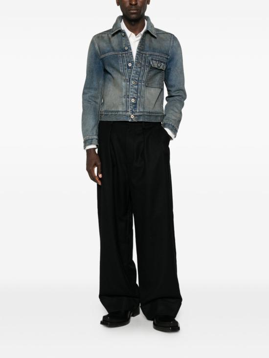 26FW 와타나베 준야 스트레이트 팬츠 WRP0390511 BLACK - JUNYA WATANABE