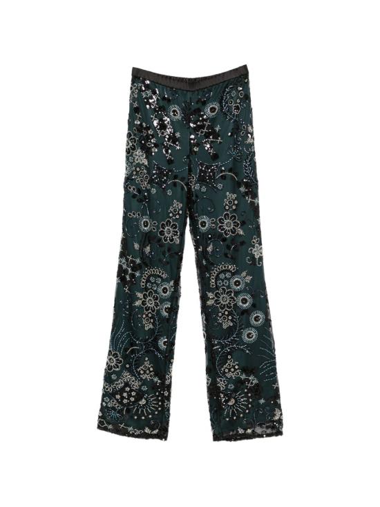 26FW 엠포리오 아르마니 스트레이트 팬츠 EW004289AF24433FC365 BLACK