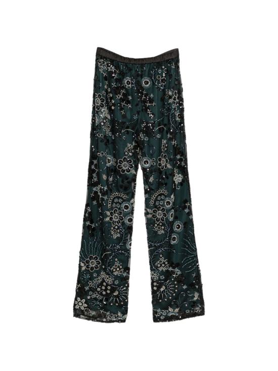 26FW 엠포리오 아르마니 스트레이트 팬츠 EW004289AF24433FC365 BLACK - EMPORIO ARMANI