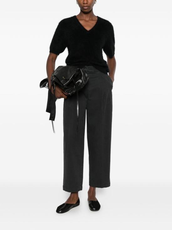 26FW 비아 마시니 80 스트레이트 팬츠 M648LR828 BLACK - VIA MASINI 80