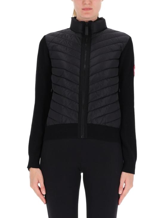 26FW 캐나다구스 하이브릿지 니트 자켓 6830L9061 BLACK
