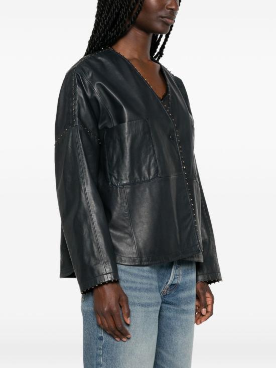 26FW 포르테포르테 자켓 15011MYJACKETPETROLE PETROL BLUE - FORTE FORTE