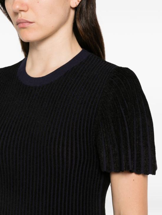 26FW 엠포리오 아르마니 미디 원피스 EW004622AF27747FC041 BLACK - EMPORIO ARMANI