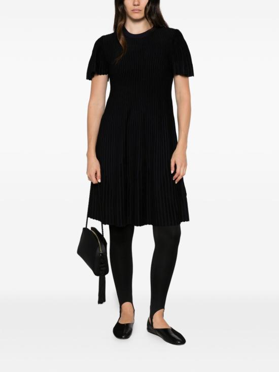 26FW 엠포리오 아르마니 미디 원피스 EW004622AF27747FC041 BLACK - EMPORIO ARMANI