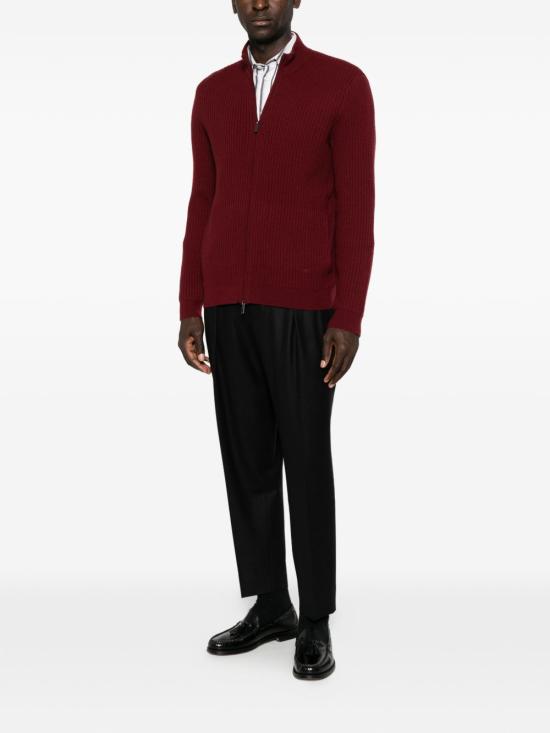 26FW 엠포리오 아르마니 스웨터 EM007388AF29684UA329 BORDEAUX - EMPORIO ARMANI