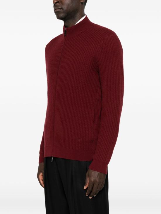26FW 엠포리오 아르마니 스웨터 EM007388AF29684UA329 BORDEAUX - EMPORIO ARMANI