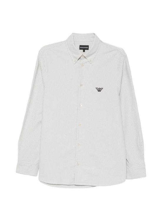 26FW 엠포리오 아르마니 긴팔 셔츠 EM007368AF27952F9035 LIGHT BLUE