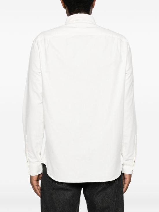 26FW 엠포리오 아르마니 긴팔 셔츠 EM007368AF27952U0003 WHITE