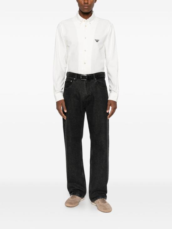 26FW 엠포리오 아르마니 긴팔 셔츠 EM007368AF27952U0003 WHITE - EMPORIO ARMANI