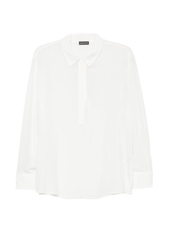 26FW 엠포리오 아르마니 셔츠 EW005414TE21123U0006 WHITE