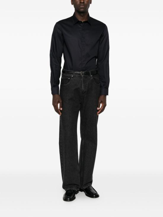 26FW 엠포리오 아르마니 긴팔 셔츠 EM006704AF18123FB071 NAVY - EMPORIO ARMANI