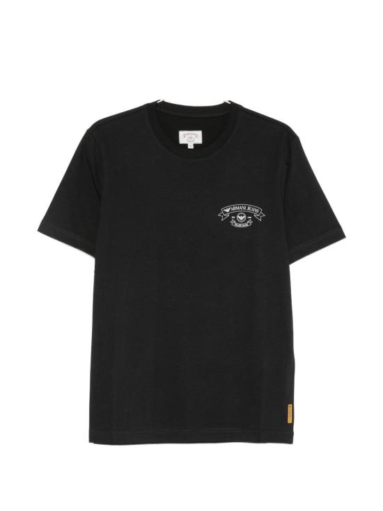26FW 엠포리오 아르마니 반팔 티셔츠 EM005926AF29996UC001 BLACK