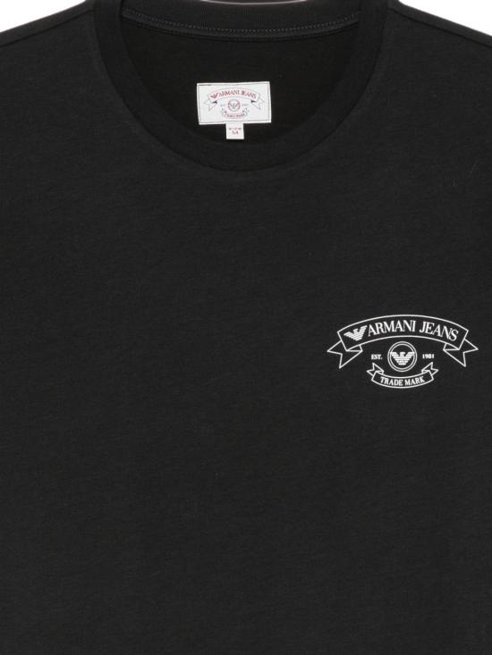 26FW 엠포리오 아르마니 반팔 티셔츠 EM005926AF29996UC001 BLACK - EMPORIO ARMANI